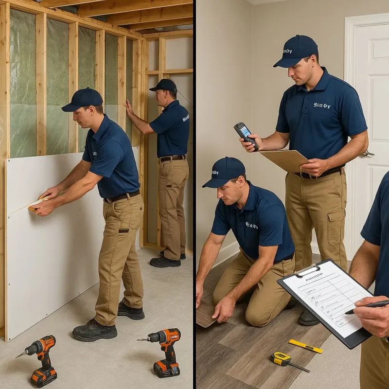Repairs and Reconstruction process in Andrews, IN
