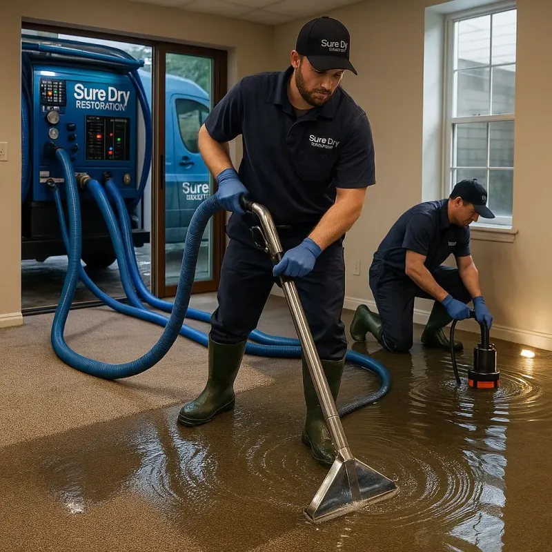 Water Extraction and Removal process in Andrews, IN